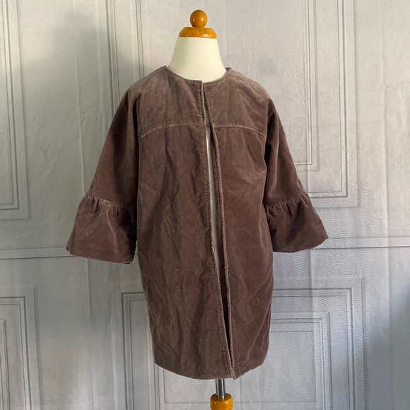 PEEK Girls Velvet Jacket Cape Size 8 - Picture 1 of 8